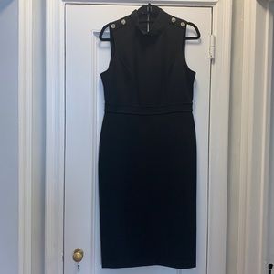 Tommy Hilfiger Black Turtle Neck Dress - 12 NWT